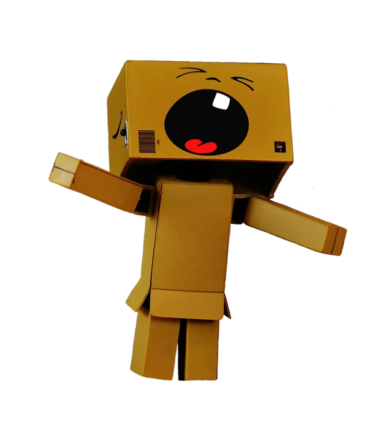 Humorvolle Figur