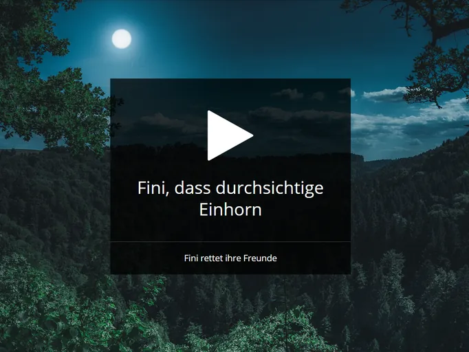 Das durchsichtige Einhorn