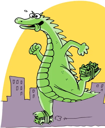 Godzilla Illustration