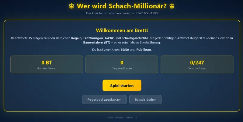 Schach-Millionär