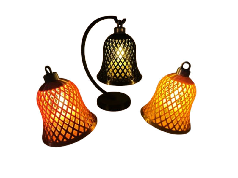 3D-gedruckte Kerzenhalter
